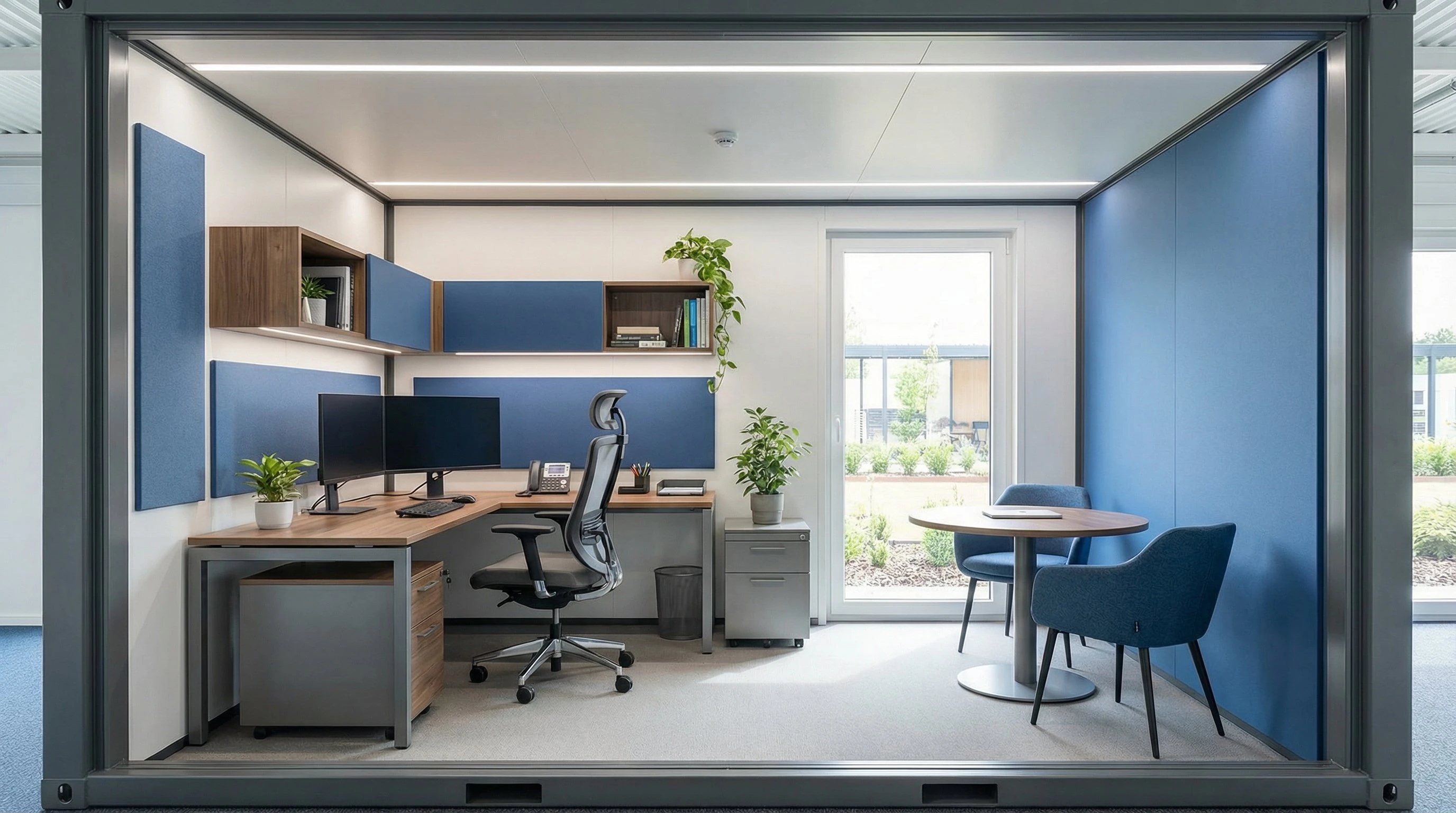 Espace bureau et accueil du module professionnel READYPRO OFFICE